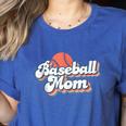 Baseball Mom And Sweet For Moms Vintage Font Women's Heather T-Shirt Heather True Royal Baseball Mom And Sweet For Moms Vintage Font Women's Heather T-Shirt Heather True Royal