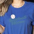 Baseball Mom Team Ball Sports Fan Women's Heather T-Shirt Heather True Royal Baseball Mom Team Ball Sports Fan Women's Heather T-Shirt Heather True Royal