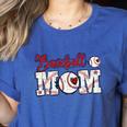 Baseball Mom Tee Mother's Day Mama Mother Holiday Women's Heather T-Shirt Heather True Royal Baseball Mom Tee Mother's Day Mama Mother Holiday Women's Heather T-Shirt Heather True Royal