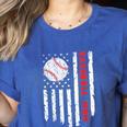 Baseball MOM USA American Flag Patriotic Mama Mother's Day For Women Kids Men Women's Heather T-Shirt Heather True Royal Baseball MOM USA American Flag Patriotic Mama Mother's Day For Women Kids Men Women's Heather T-Shirt Heather True Royal