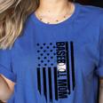 Baseball Mom USA Flag Baseball Mama Day Vibes Mama Women's Heather T-Shirt Heather True Royal Baseball Mom USA Flag Baseball Mama Day Vibes Mama Women's Heather T-Shirt Heather True Royal