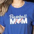 Baseball Mom Vintage Heart Present For Baseball Mama Women's Heather T-Shirt Heather True Royal Baseball Mom Vintage Heart Present For Baseball Mama Women's Heather T-Shirt Heather True Royal