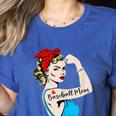 Baseball Mom Woman Baseball Sport Lover Women's Heather T-Shirt Heather True Royal Baseball Mom Woman Baseball Sport Lover Women's Heather T-Shirt Heather True Royal