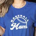 Baseball Mom Baseball Mom Women's Heather T-Shirt Heather True Royal Baseball Mom Baseball Mom Women's Heather T-Shirt Heather True Royal
