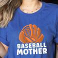Baseball Mother Lover Baseballer Player Match Baseball Mom Women's Heather T-Shirt Heather True Royal Baseball Mother Lover Baseballer Player Match Baseball Mom Women's Heather T-Shirt Heather True Royal