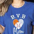 Basketball Volleyball Baseball Mom For Women Women's Heather T-Shirt Heather True Royal