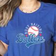 Busy Raising Ballers Baseball Mom Group Tee Women's Heather T-Shirt Heather True Royal Busy Raising Ballers Baseball Mom Group Tee Women's Heather T-Shirt Heather True Royal