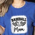 Custom Baseball Mom Number 71 Heart For Mom Women's Heather T-Shirt Heather True Royal Custom Baseball Mom Number 71 Heart For Mom Women's Heather T-Shirt Heather True Royal