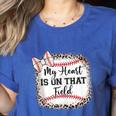 Cute Baseball Mom My Heart On That Field Sister Girl Toddler Women's Heather T-Shirt Heather True Royal Cute Baseball Mom My Heart On That Field Sister Girl Toddler Women's Heather T-Shirt Heather True Royal