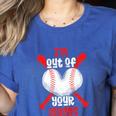 Cute Baseball Mom Out Of Your League Mommy Sports Players Premium Women's Heather T-Shirt Heather True Royal Cute Baseball Mom Out Of Your League Mommy Sports Players Premium Women's Heather T-Shirt Heather True Royal