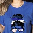 El Salvador Baseball Mom Salvador Baseball Girl Women's Heather T-Shirt Heather True Royal El Salvador Baseball Mom Salvador Baseball Girl Women's Heather T-Shirt Heather True Royal