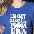 Family Mama In My Baseball Mom Era Women's Heather T-Shirt Heather True Royal Family Mama In My Baseball Mom Era Women's Heather T-Shirt Heather True Royal