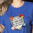My Girl Might Not Always Swing But I Do Baseball Mom Mama Women's Heather T-Shirt Heather True Royal