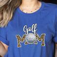 Golf Mom Dance Mom Baseball Mom Mother Day Women's Heather T-Shirt Heather True Royal Golf Mom Dance Mom Baseball Mom Mother Day Women's Heather T-Shirt Heather True Royal