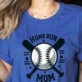 Home Run Mom Shirt Baseball Mom Mother's Day Women's Heather T-Shirt Heather True Royal Home Run Mom Shirt Baseball Mom Mother's Day Women's Heather T-Shirt Heather True Royal