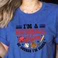 I'm A Baseball Mom Of Course I'm Broke Sport Lover Women's Heather T-Shirt Heather True Royal I'm A Baseball Mom Of Course I'm Broke Sport Lover Women's Heather T-Shirt Heather True Royal