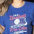 I'm a Baseball Mom We Don't Do That Keep Calm Thing Women's Heather T-Shirt Heather True Royal I'm a Baseball Mom We Don't Do That Keep Calm Thing Women's Heather T-Shirt Heather True Royal
