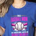 I'm A Baseball Mom Baseball Pitcher Catcher Baseball Player Women's Heather T-Shirt Heather True Royal I'm A Baseball Mom Baseball Pitcher Catcher Baseball Player Women's Heather T-Shirt Heather True Royal