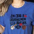 I'm Not A Regular Mom I'm A Baseball Mom Mother's Day Women's Heather T-Shirt Heather True Royal