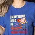 I'm Not Yelling This Is My Baseball Nana Voice Baseball Mom Premium Women's Heather T-Shirt Heather True Royal I'm Not Yelling This Is My Baseball Nana Voice Baseball Mom Premium Women's Heather T-Shirt Heather True Royal