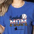 Leopard Baseball Mom Mama Mommy Sport Women's Heather T-Shirt Heather True Royal Leopard Baseball Mom Mama Mommy Sport Women's Heather T-Shirt Heather True Royal