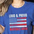 Loud & Proud Baseball Mom Sport Women's Heather T-Shirt Heather True Royal Loud & Proud Baseball Mom Sport Women's Heather T-Shirt Heather True Royal