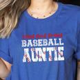 Loud And Proud Baseball Auntie Baseball Mom Heart Women's Heather T-Shirt Heather True Royal Loud And Proud Baseball Auntie Baseball Mom Heart Women's Heather T-Shirt Heather True Royal