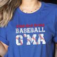 Loud And Proud Baseball G'Ma Baseball Mom Women's Heather T-Shirt Heather True Royal