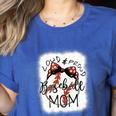 Loud Proud Baseball Mom Mommy Premium Women's Heather T-Shirt Heather True Royal