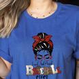 Loud And Proud Baseball Mom Women's Heather T-Shirt Heather True Royal Loud And Proud Baseball Mom Women's Heather T-Shirt Heather True Royal