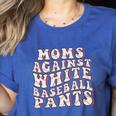 Mom Against Baseball Pants Baseball Mom Women's Heather T-Shirt Heather True Royal Mom Against Baseball Pants Baseball Mom Women's Heather T-Shirt Heather True Royal
