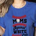 Moms Against Baseball Pants Baseball Mom Joke Women's Heather T-Shirt Heather True Royal Moms Against Baseball Pants Baseball Mom Joke Women's Heather T-Shirt Heather True Royal
