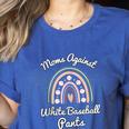 Moms Against Baseball Pants Baseball Mom Rainbow Women's Heather T-Shirt Heather True Royal Moms Against Baseball Pants Baseball Mom Rainbow Women's Heather T-Shirt Heather True Royal