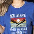 Moms Against Baseball Pants Mothers Baseball Mom Women's Heather T-Shirt Heather True Royal Moms Against Baseball Pants Mothers Baseball Mom Women's Heather T-Shirt Heather True Royal