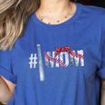 Number One Baseball Mom For Mothers Day Baseball Mommy Premium Women's Heather T-Shirt Heather True Royal Number One Baseball Mom For Mothers Day Baseball Mommy Premium Women's Heather T-Shirt Heather True Royal