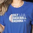 Oily Baseball Momma Essential Oils Meme For Oils Mom Women's Heather T-Shirt Heather True Royal Oily Baseball Momma Essential Oils Meme For Oils Mom Women's Heather T-Shirt Heather True Royal