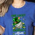 One Lucky Baseball Mom St Patricks Day One Lucky Mom Women Women's Heather T-Shirt Heather True Royal One Lucky Baseball Mom St Patricks Day One Lucky Mom Women Women's Heather T-Shirt Heather True Royal