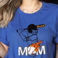 Proud Baseball MOM Sports & Softball Nostalgia Women's Heather T-Shirt Heather True Royal Proud Baseball MOM Sports & Softball Nostalgia Women's Heather T-Shirt Heather True Royal