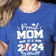 Proud Mom Of a 2024 Senior Baseball Mom 2024 Graduate Premium Women's Heather T-Shirt Heather True Royal Proud Mom Of a 2024 Senior Baseball Mom 2024 Graduate Premium Women's Heather T-Shirt Heather True Royal