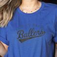 I Only Raise Ballers Baseball Mom & Parent Sports Women's Heather T-Shirt Heather True Royal I Only Raise Ballers Baseball Mom & Parent Sports Women's Heather T-Shirt Heather True Royal