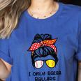 I Only Raise Ballers Softball Baseball Mom Women's Heather T-Shirt Heather True Royal I Only Raise Ballers Softball Baseball Mom Women's Heather T-Shirt Heather True Royal