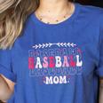 Retro Groovy Baseball Mom Proud Baseball Mom Women's Heather T-Shirt Heather True Royal Retro Groovy Baseball Mom Proud Baseball Mom Women's Heather T-Shirt Heather True Royal