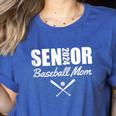 Senior Baseball Mom 2024 Team Parent Helper Class Of 2024 Women's Heather T-Shirt Heather True Royal