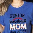Senior Baseball Mom Class Of 2024 High School College Sports Women's Heather T-Shirt Heather True Royal Senior Baseball Mom Class Of 2024 High School College Sports Women's Heather T-Shirt Heather True Royal