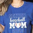 Senior Mom Baseball Player Son Senior Baseball Mom 2024 Women's Heather T-Shirt Heather True Royal Senior Mom Baseball Player Son Senior Baseball Mom 2024 Women's Heather T-Shirt Heather True Royal