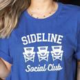 Sideline Social Club Baseball Mom Shirt Women's Heather T-Shirt Heather True Royal Sideline Social Club Baseball Mom Shirt Women's Heather T-Shirt Heather True Royal