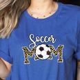 Soccer Mom Dance Mom Baseball Mom Mother Day Women's Heather T-Shirt Heather True Royal