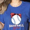 Softball Baseball Mom Floral Tee Mother's Day Premium Women's Heather T-Shirt Heather True Royal Softball Baseball Mom Floral Tee Mother's Day Premium Women's Heather T-Shirt Heather True Royal