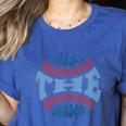 Spring 2024 Season Cute Baseball Mom It Is The Season Women's Heather T-Shirt Heather True Royal