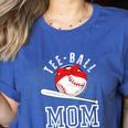 T-Ball Baseball Mom Teeball Mom Mother's Day 2024 Premium Women's Heather T-Shirt Heather True Royal T-Ball Baseball Mom Teeball Mom Mother's Day 2024 Premium Women's Heather T-Shirt Heather True Royal